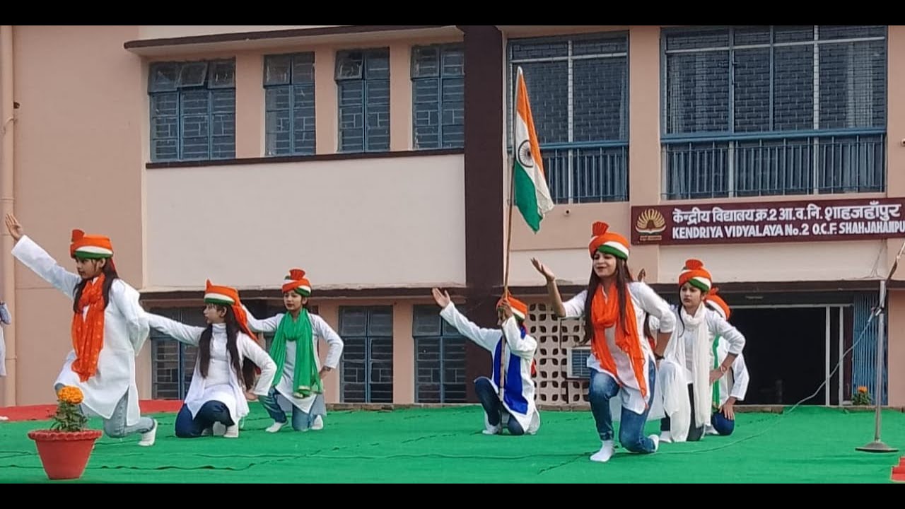 Celebration of 73rd Republic Day at K.V.No.2, OCF, Shahjahanpur