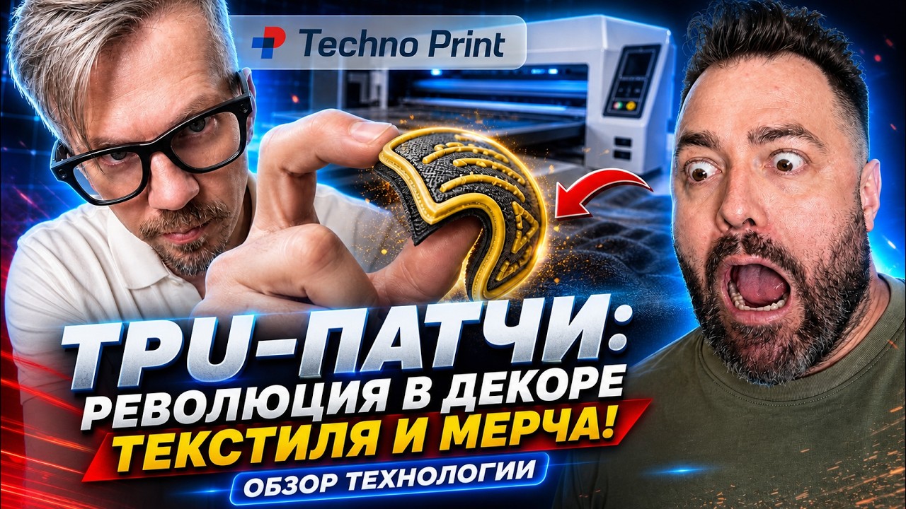 TPU-патчи: революция в декоре текстиля и мерча! Обзор технологии