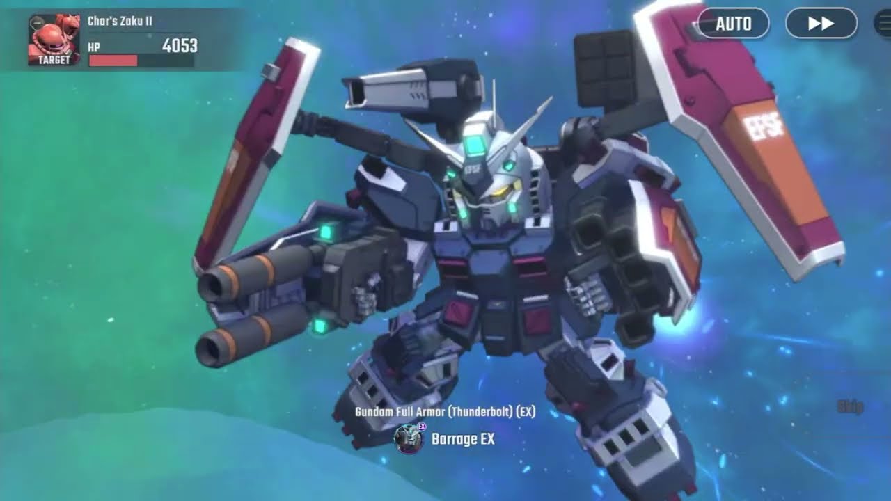 SD Gundam G Generation Eternal ~Full Armor Gundam (Thunderbolt) (EX) All Attacks~