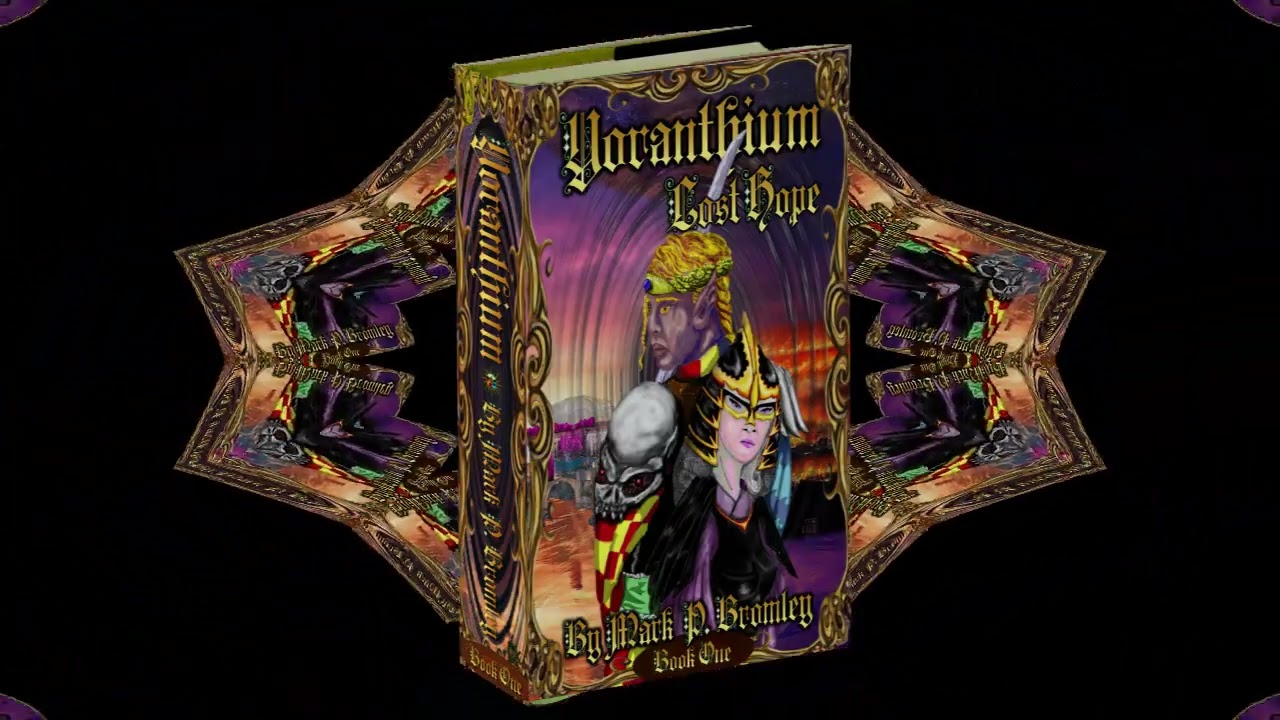 Yoranthium Back to Back book one hard cover by Mark P. Bromley art author illustrator artist