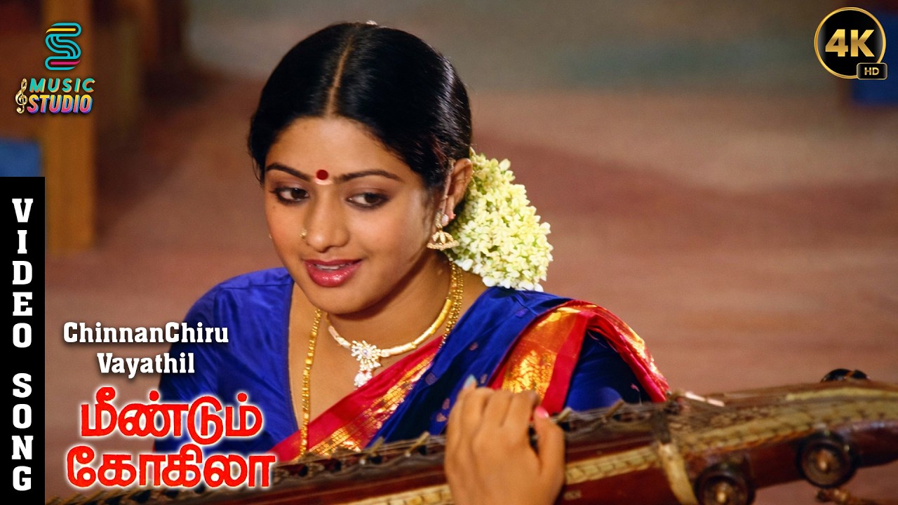 Chinna Chiru Vayathil | 4K | Video Song | Meendum Kokila | Kamal Haasan | Sridevi | Ilaiyaraaja