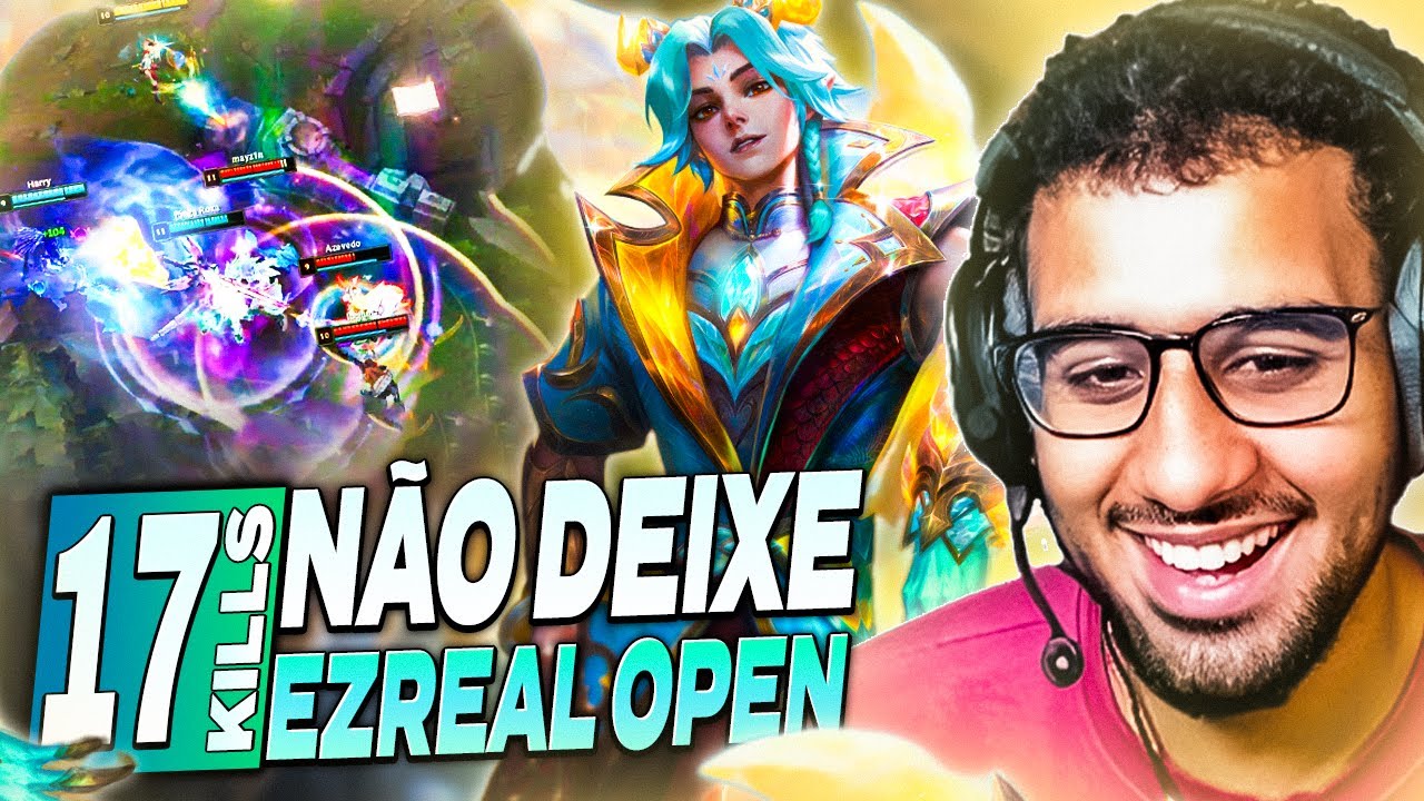 FINALMENTE GANHEI UMA PARTIDA DE EZREAL!