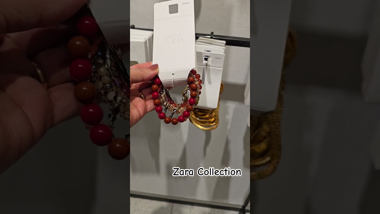 ZARA WOMEN'S JEWELLERY & ACCESSORIES NEW COLLECTION 2025