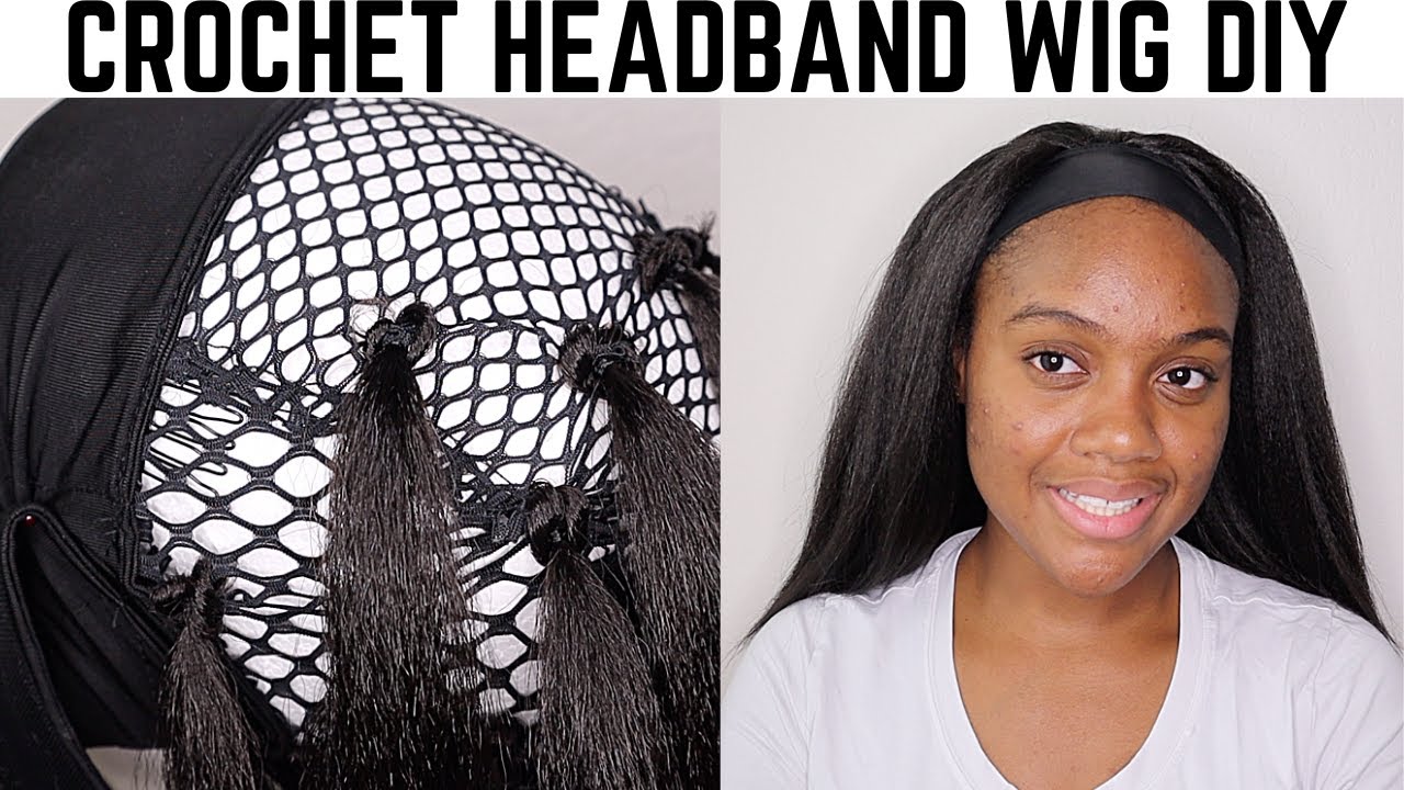 DIY CROCHET HEADBAND WIG