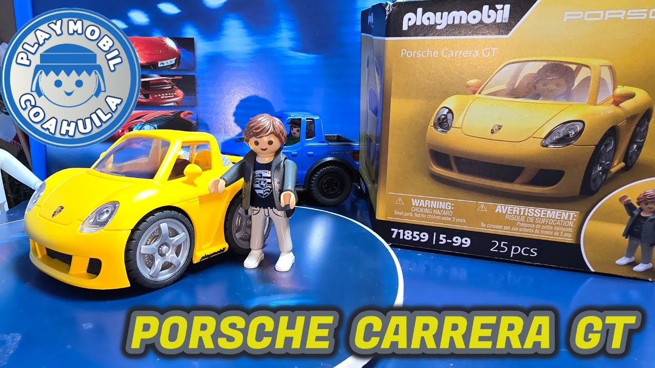 “Playmobil Porsche Carrera GT 71859 🚗 ¡Colección de lujo!”