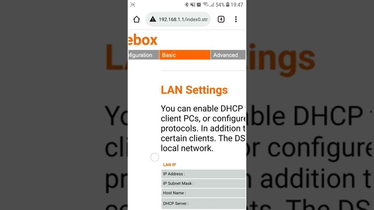 configuration live box 2.2 5G adsl comme point d'acc&egrave;s de la fiber optique ⚡⚡