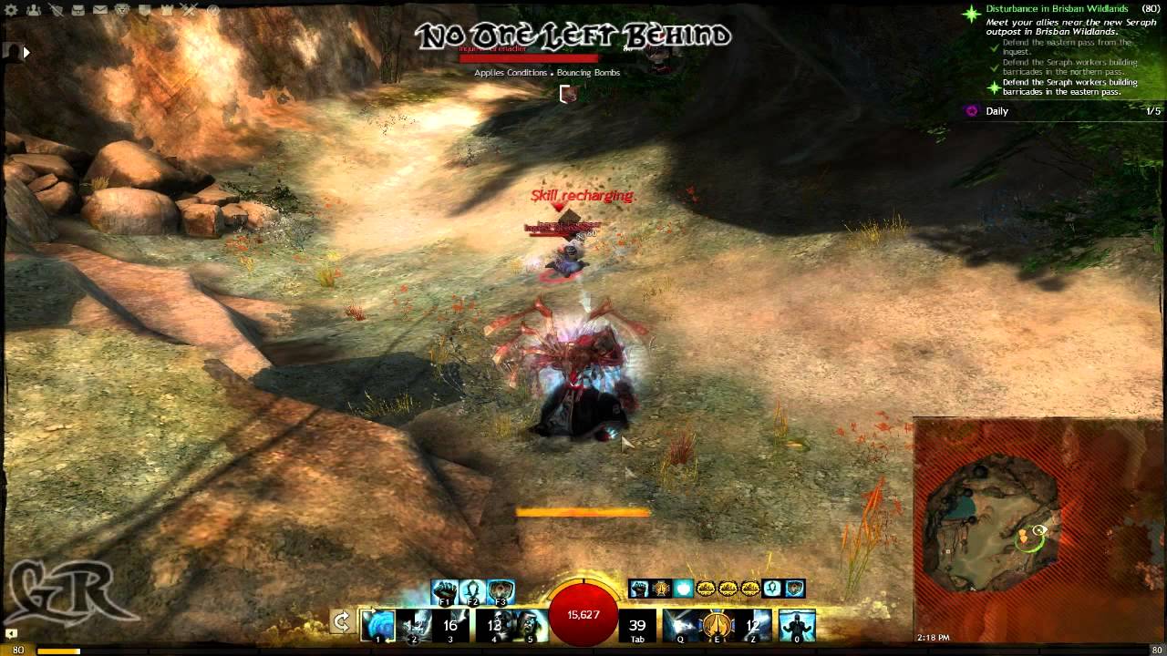 GW2 Disturbance in Brisban Wildlands all 3 Achievements
