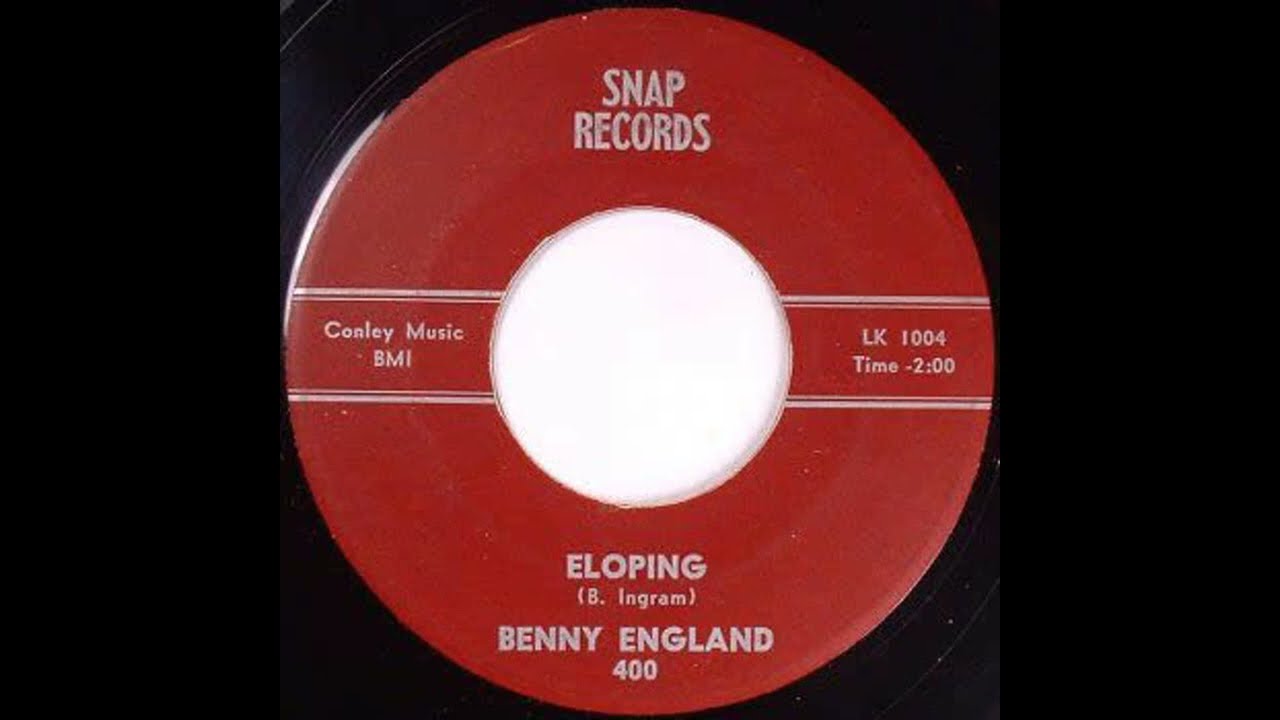 Benny England - Eloping - 1959