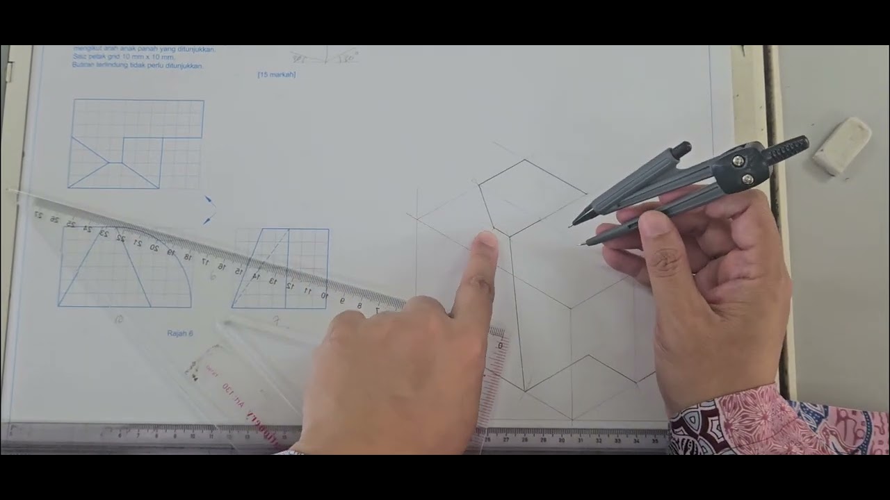 Modul Set 3 Soalan 6 - Lukisan Isometri 