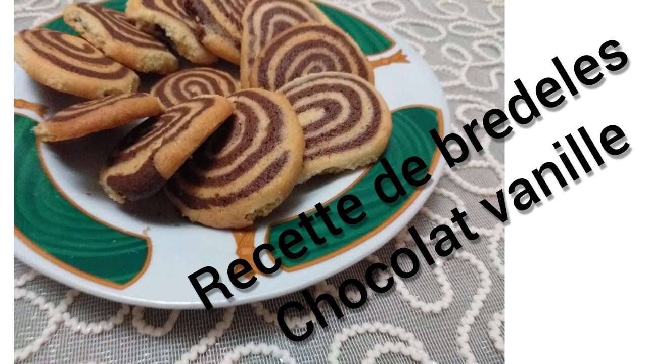 recette de bredeles chocolat vanille 😍😋
