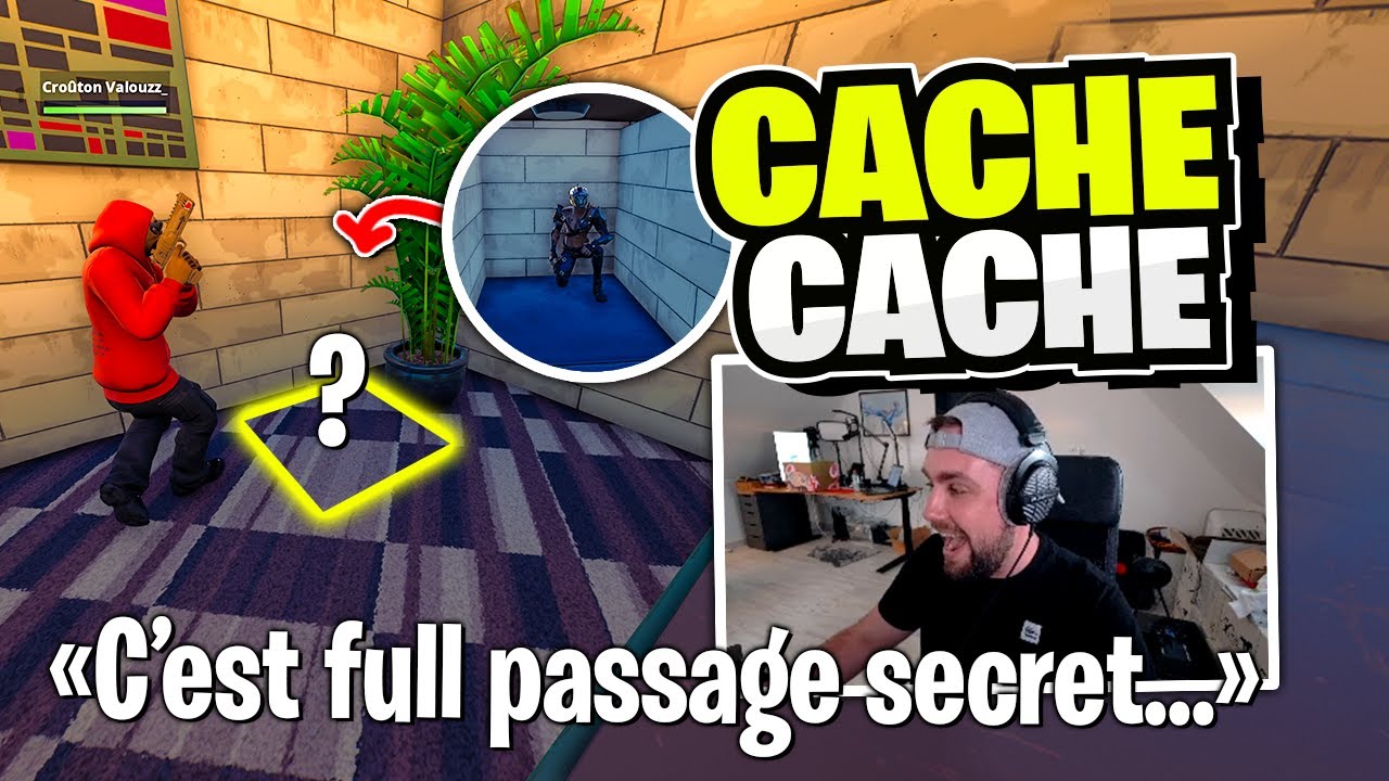 Vu le nombre de cachettes secrètes j'suis dans la m*rde...