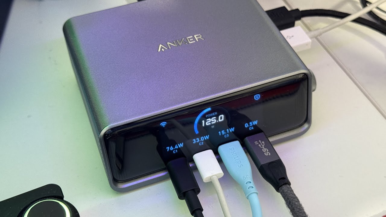 4K60 | Anker Prime 250W GaN Desktop Charger Unboxing