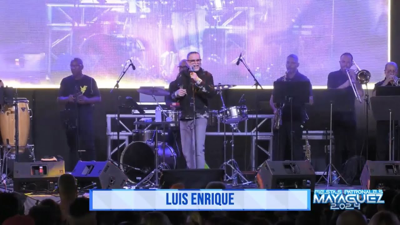 Lo Que Paso Entre Tu y Yo Paso - Luis Enrique - Fiestas Patronales De Mayaguez P.R. 28 - 01 - 2024