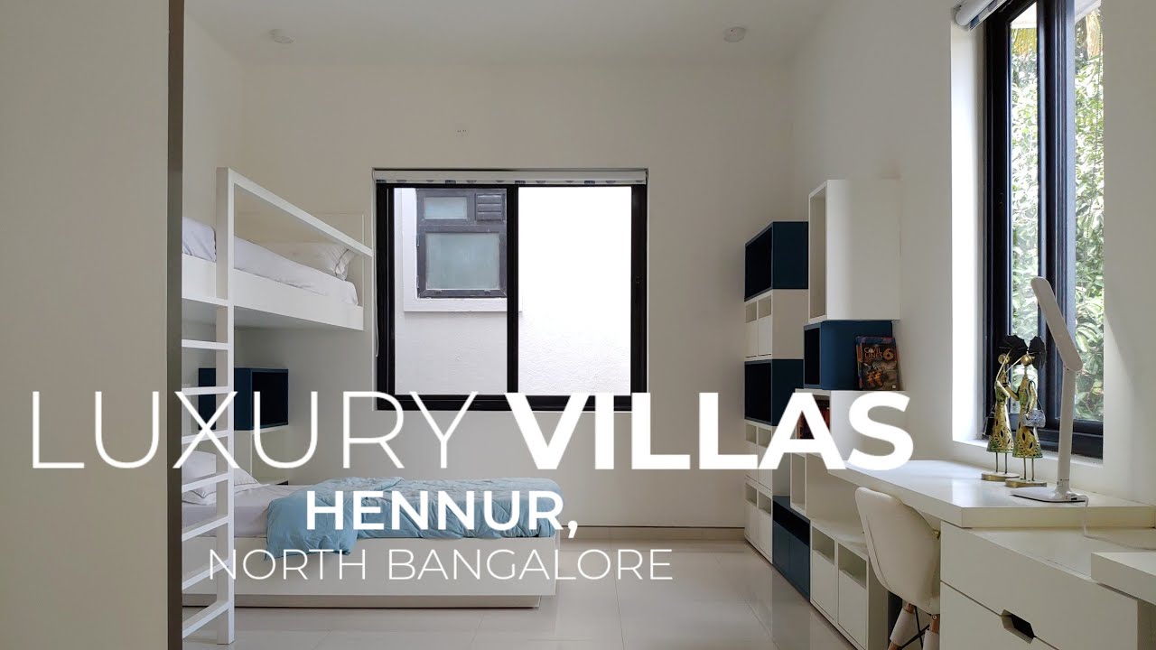 Luxury 4BHK Villas in Hennur Road Bangalore | Home Tour | Duplex - Villas in North Bangalore!