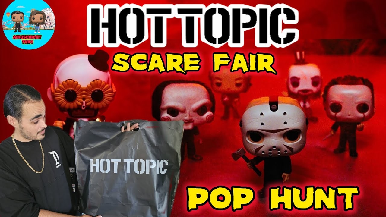 Hot Topic Scare Fair 2025 Funko Pop Hunt! Terrifier Thrilljoy | Horror Funko Pops!
