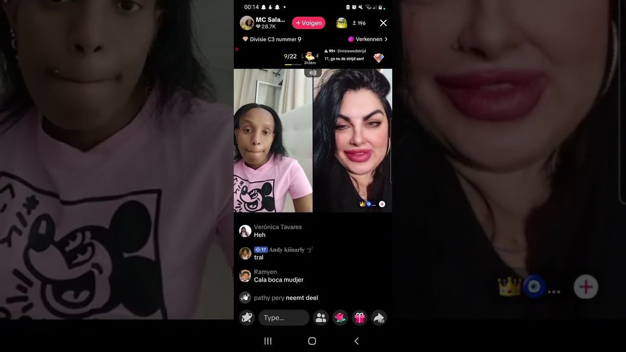 Salamita xatiado na live ku pessoas de tribunal