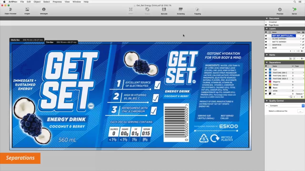 Page boxes & Separations in ArtPro+