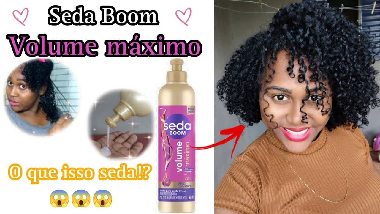 Testei seda boom volume máximo nova fórmula/ mostrei o day after ✨