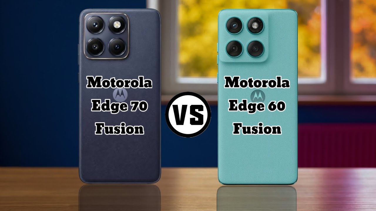 Motorola Edge 70 Fusion vs Edge 60 Fusion: The Ultimate Showdown!