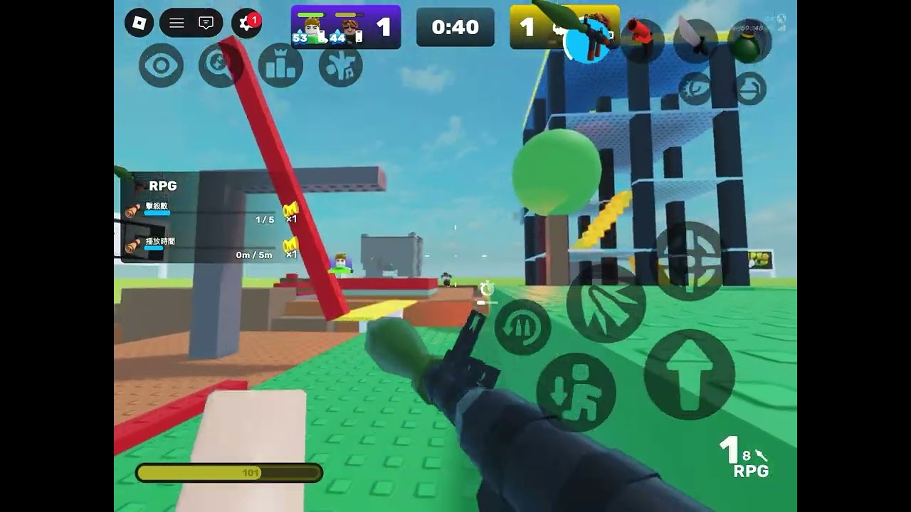 又被慘虐的一天... #roblox #競爭者 #rivals