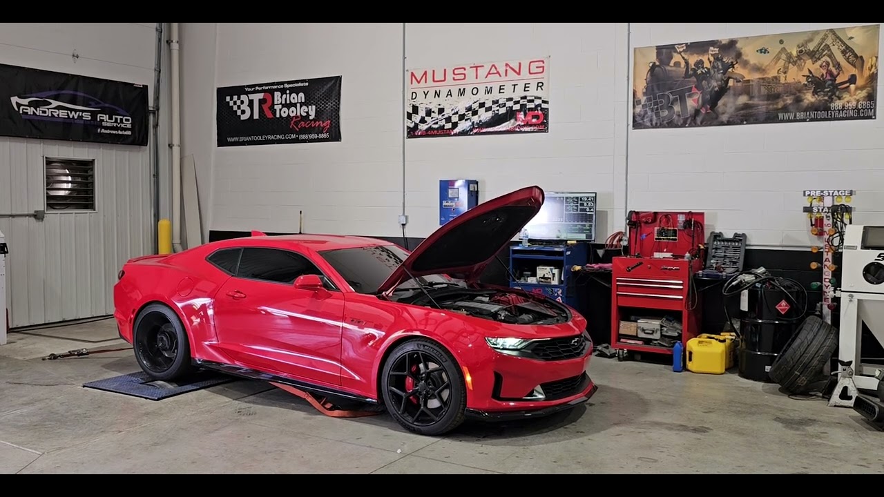 2021 Camaro SS hits dyno with BTR 220 cam, headers, XCFM CNC heads