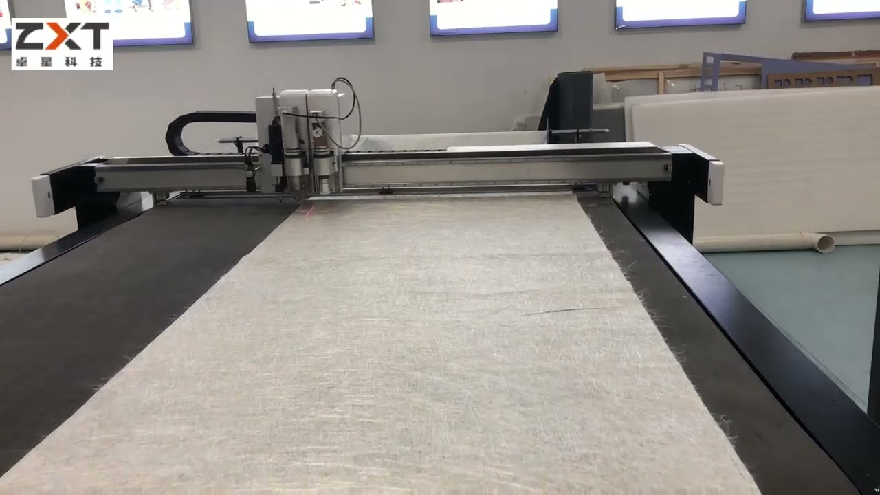 Glass Fiber Fabric Digital Knife Cutting Machine
