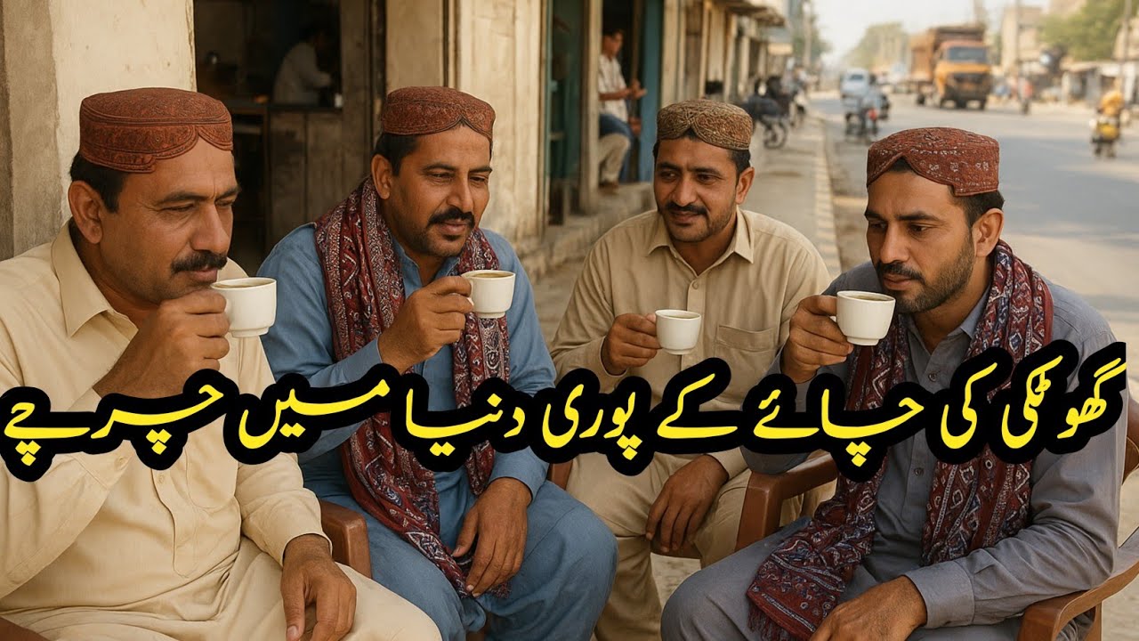 Ghotki city famous Tea lover of all over the countryside came here and enjoy Tea Channa stop 