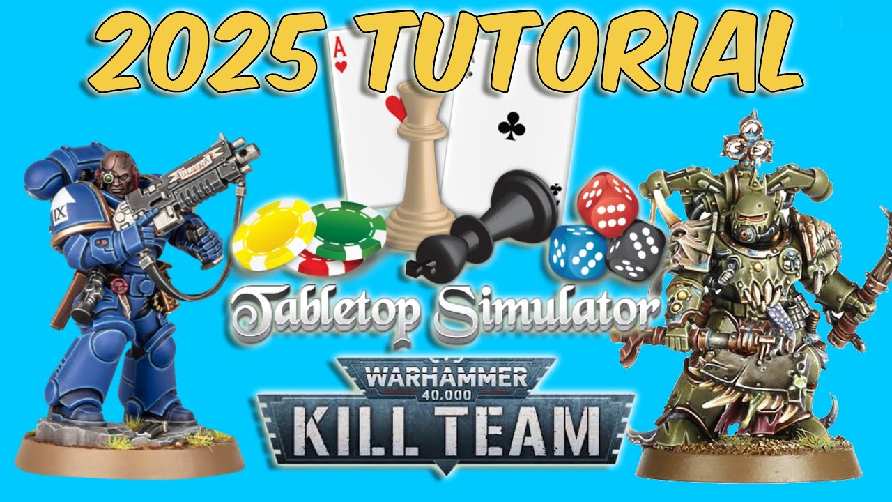 How To Play Kill Team 40K on Tabletop Simulator 2024