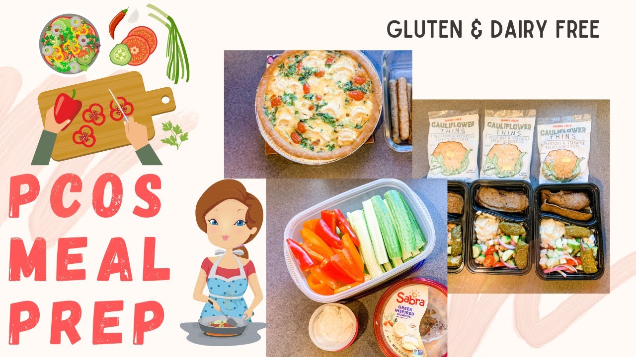 PCOS FRIENDLY MEAL PREP // GLUTEN AND DAIRY FREE MEAL PREP // ANTI-INFLAMMATORY MEAL PREP IDEAS