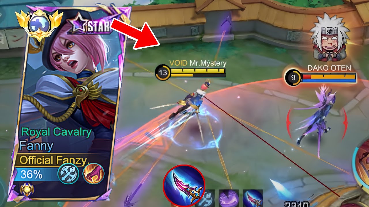 THE FORGOTTEN SKIN ROYAL CAVALRY FANNY SKIN GAMEPLAY!! SOLO CARRY TEAM IN RANKGAME - MLBB