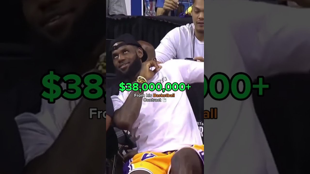 How Much MONEY does LeBron James Make?