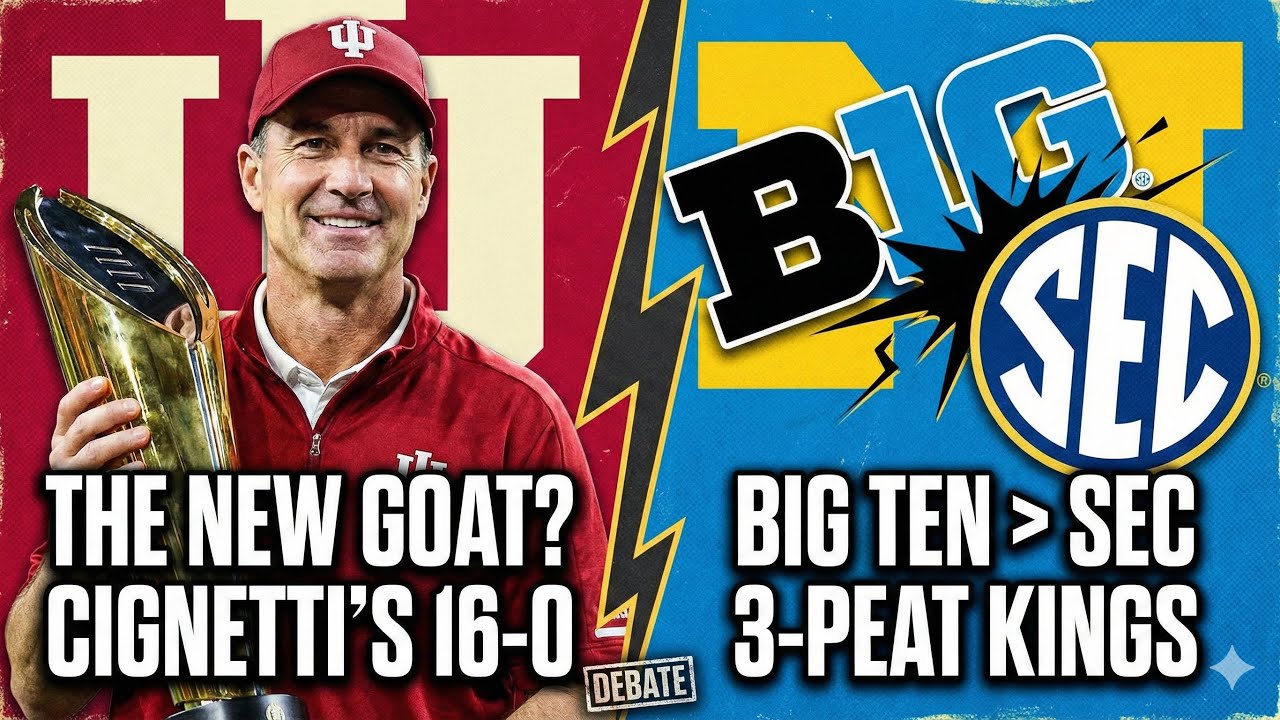 Is Curt Cignetti the GOAT? + Why the Big Ten OWNS College Football 🏆