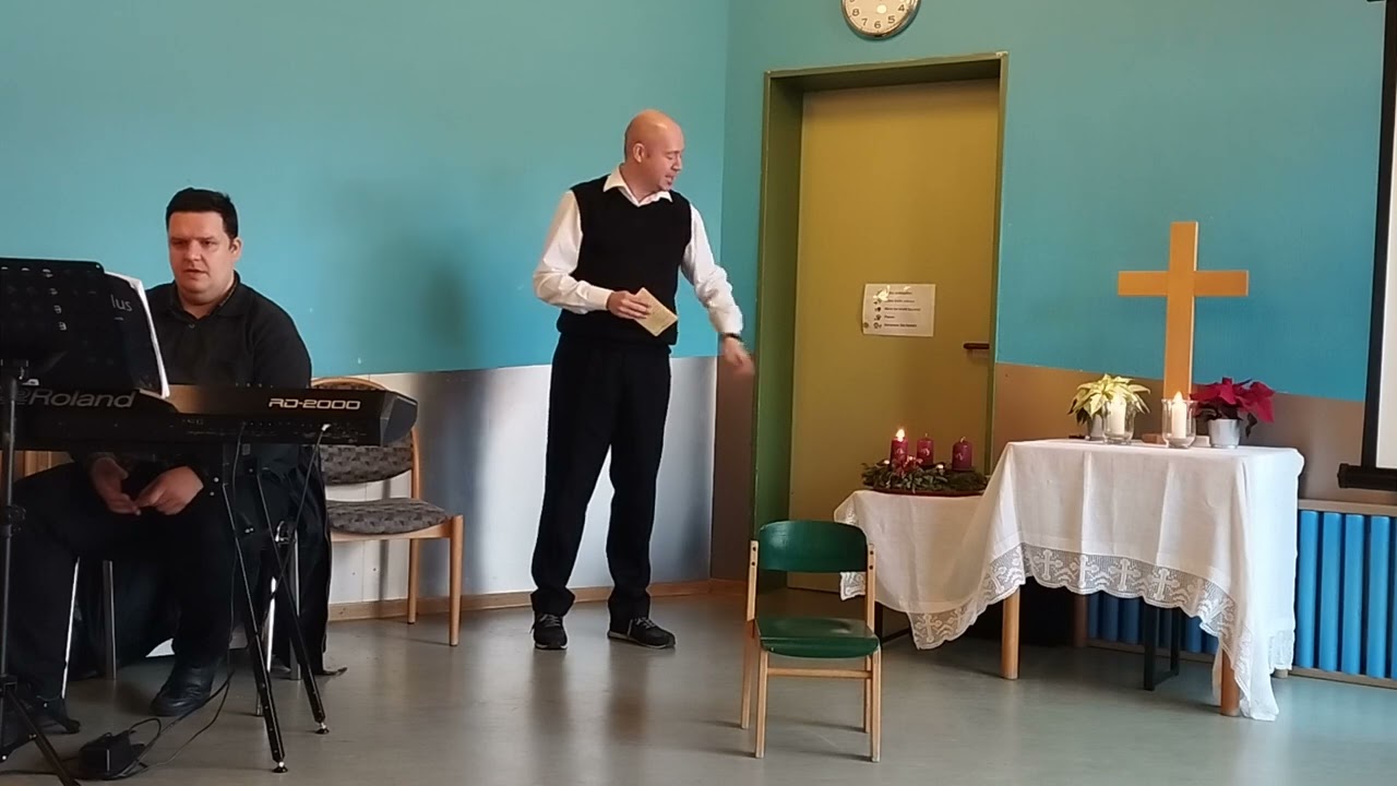 Gottesdienst am 1. Advent in der Kita in L&uuml;tzelbach (27.11.22) Teil 1