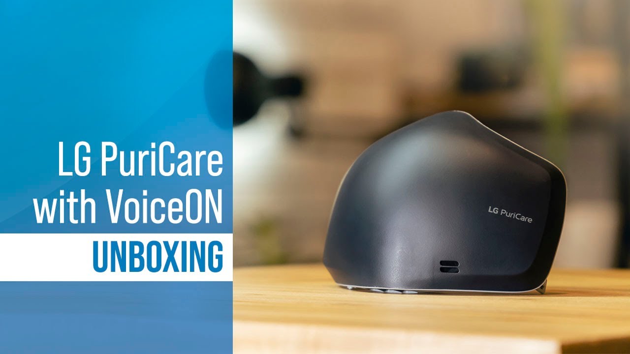 LG PuriCare Wearable Air Purifier (w/ Voice ON) unboxing and hands-on