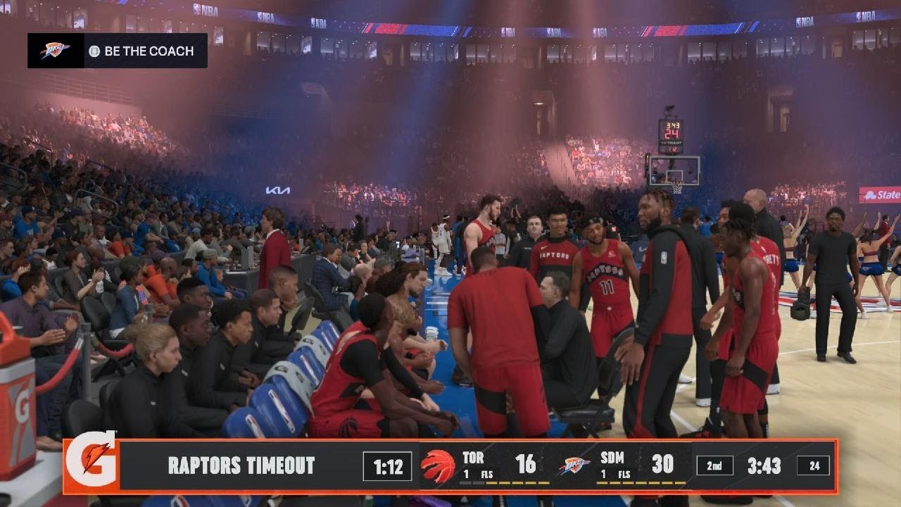 NBA 2K25_My T' Vs Raptors🖐️😏🔥🏀🔥🌕🔥🏀🔥