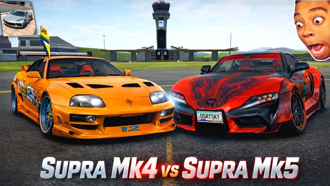 Supra mk4 vs Supra mk5! 🤯 - Extreme Car Driving Simulator - New Update!😱