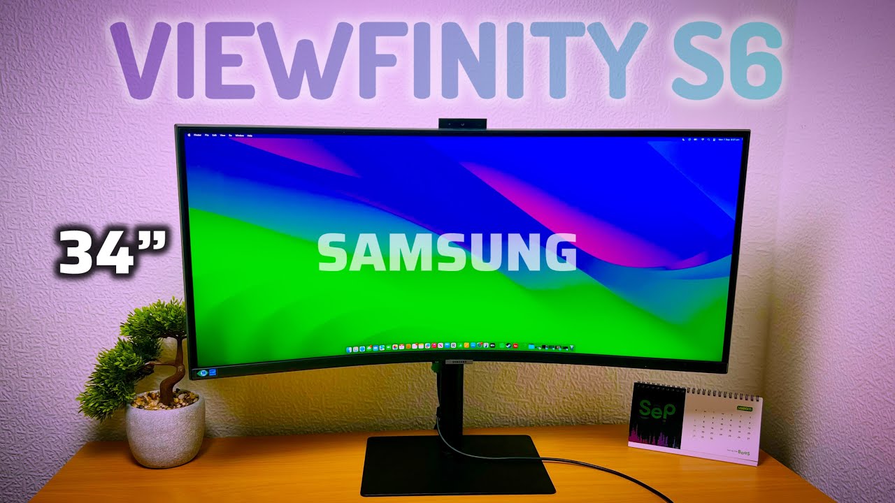 Обзор Samsung ViewFinity S65VC с диагональю 34 дюйма — лучший монитор для повышения производитель...