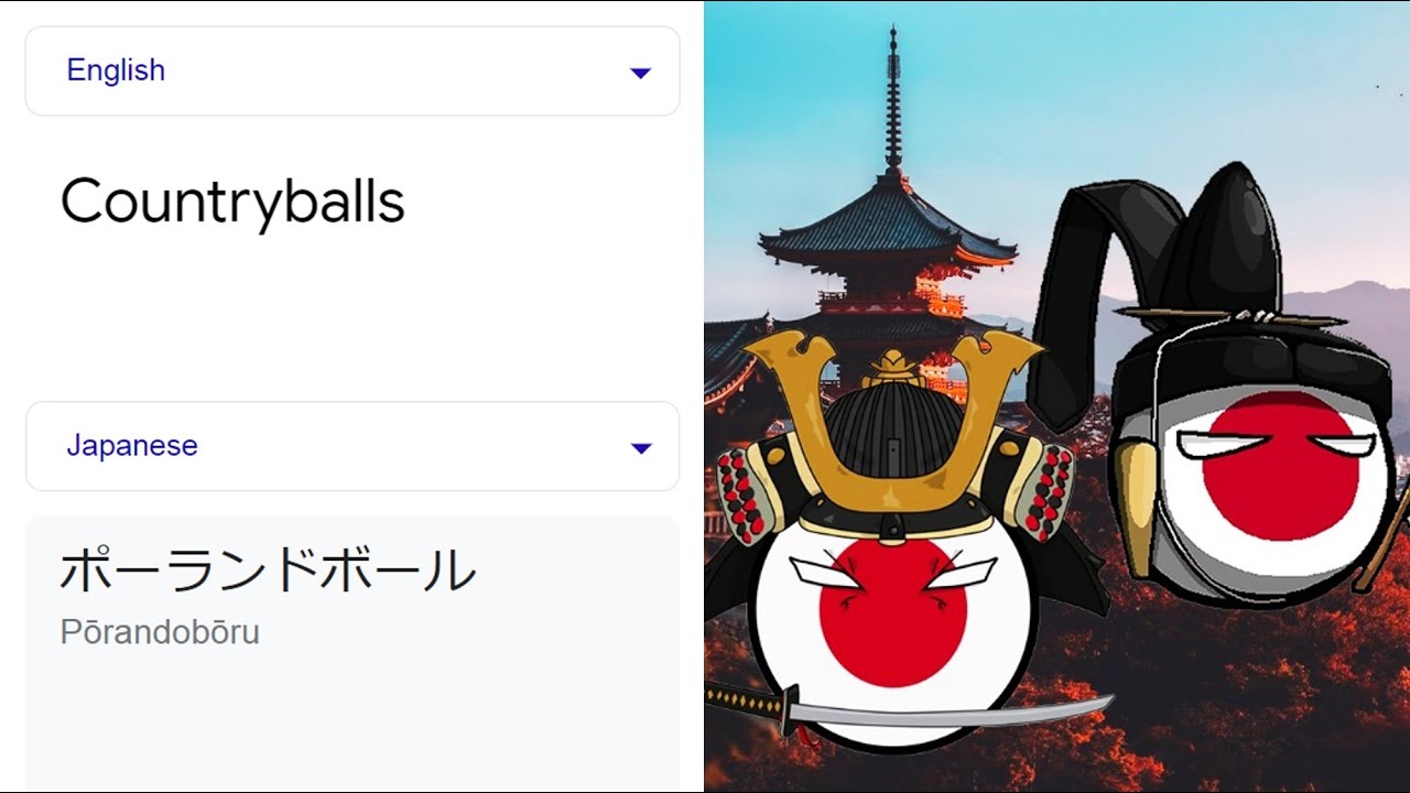 Countryballs in different languages meme (Part 3)