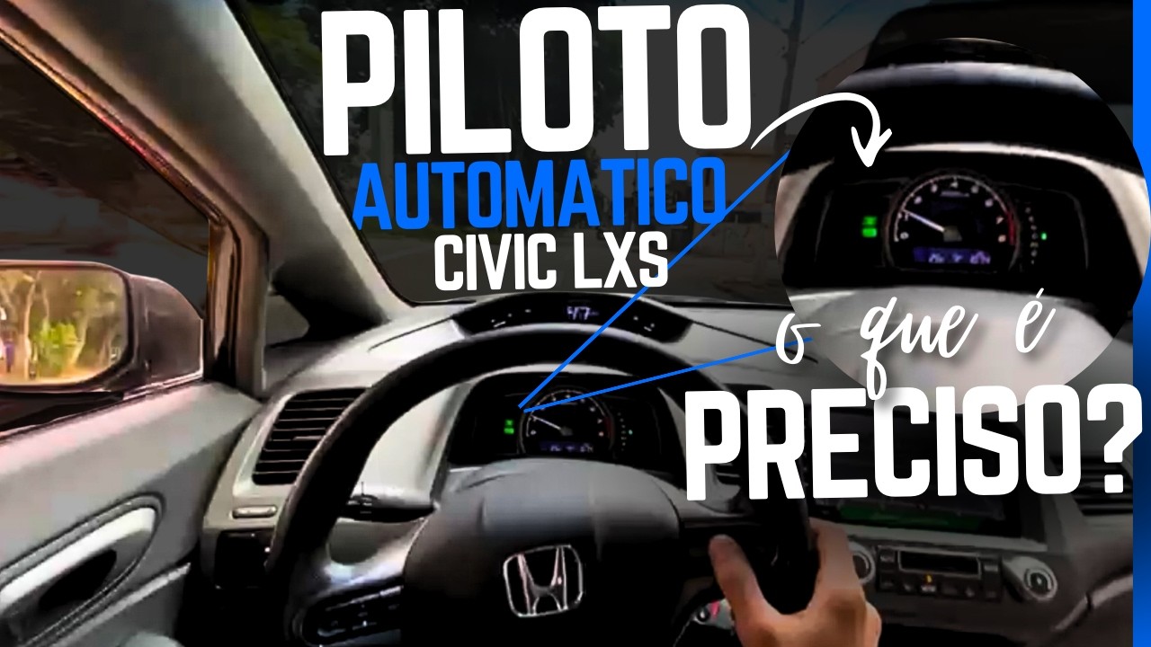 INSTALANDO PILOTO AUTOMATICO NEW CIVIC LXS G8