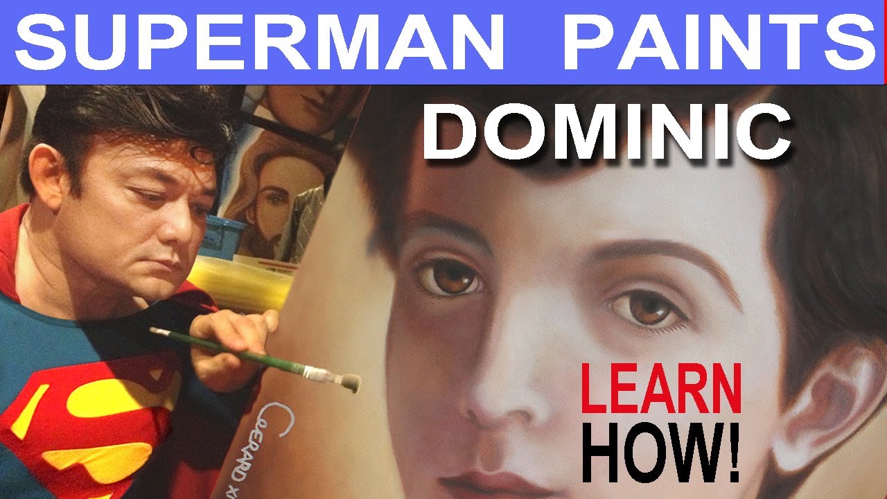 How SUPERMAN Paints Dominic Ep 02 ICONS Windows To The Soul