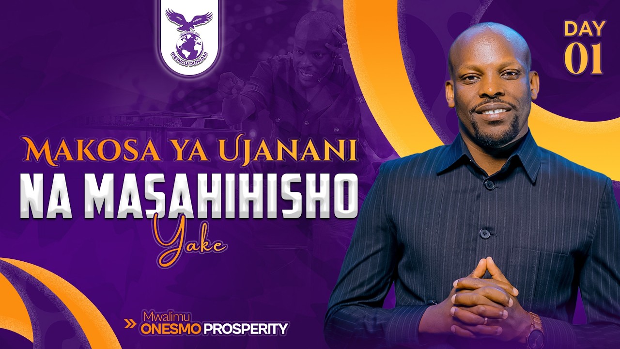 MAKOSA YA UJANANI NA MASAHIHISHO YAKE (DAY 01) | MWL ONESMO | 12 FEBRUARY 2026.