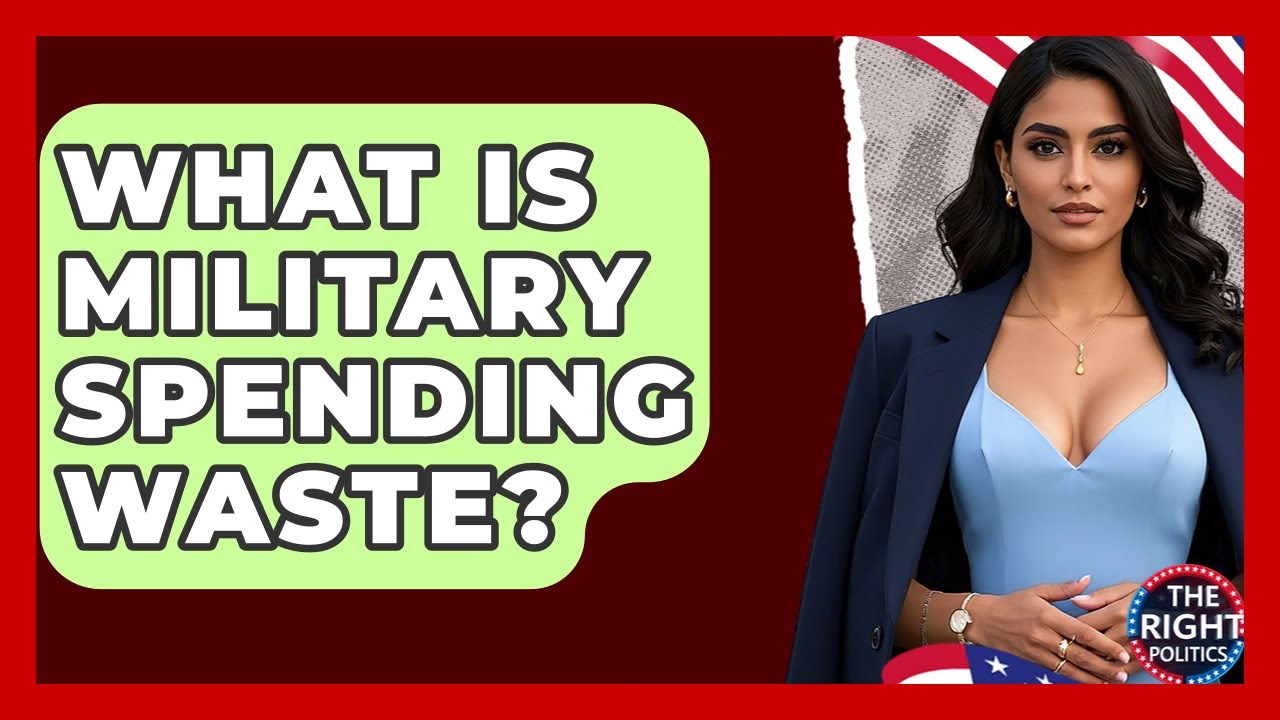 What Is Military Spending Waste? - The Right Politics