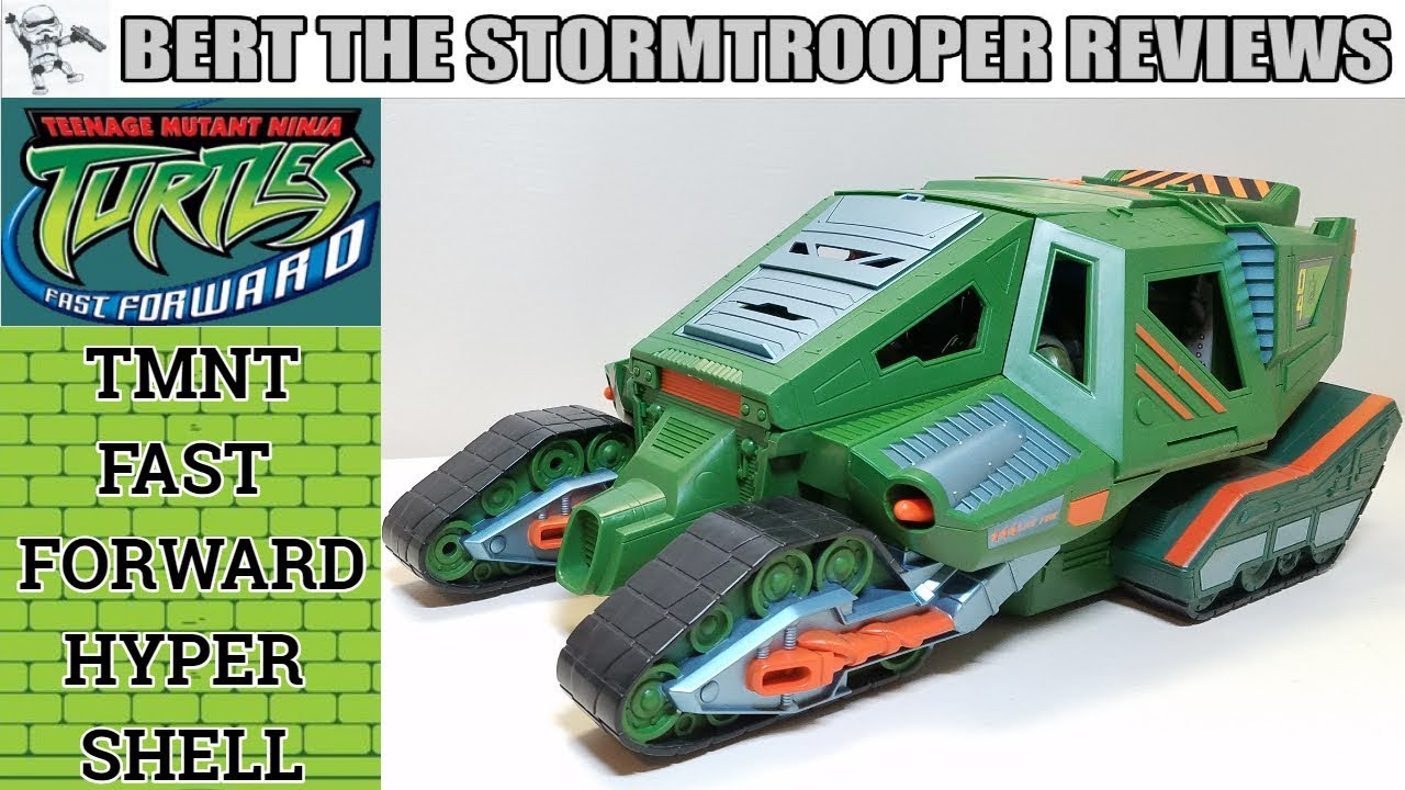 TMNT Fast Forward Hyper Shell Vehicle Playset Review! Bert the Stormtrooper Reviews!