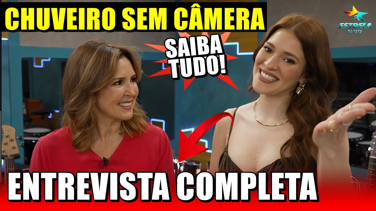 🔴ESTRELA DA CASA 2025: FANTÁSTICO VISITA O CENTRO DE TREINAMENTO E ENTREVISTA ANA CLARA