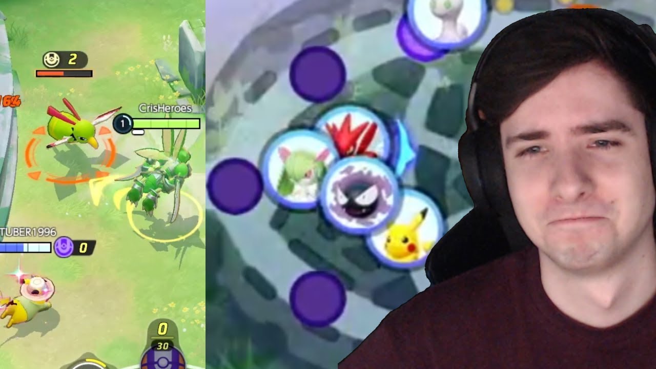 My Entire Team INVADES my CENTRAL AREA | Pokemon Unite