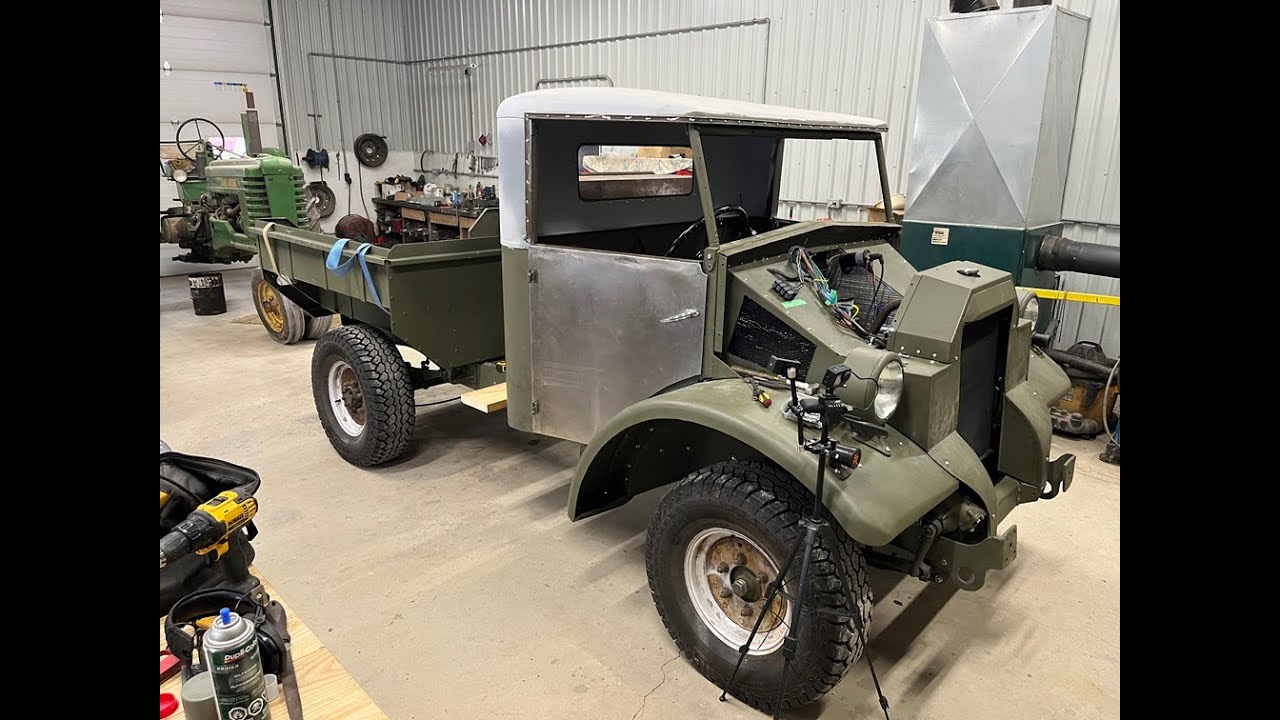 1940 CMP F8 more Electrical and Body Panels