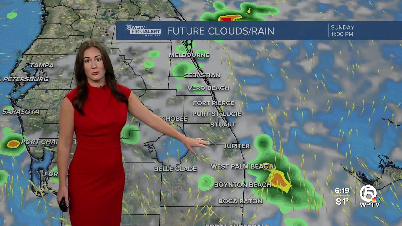 WPTV First Alert Weather Forecast for Evening of September 6, 2025