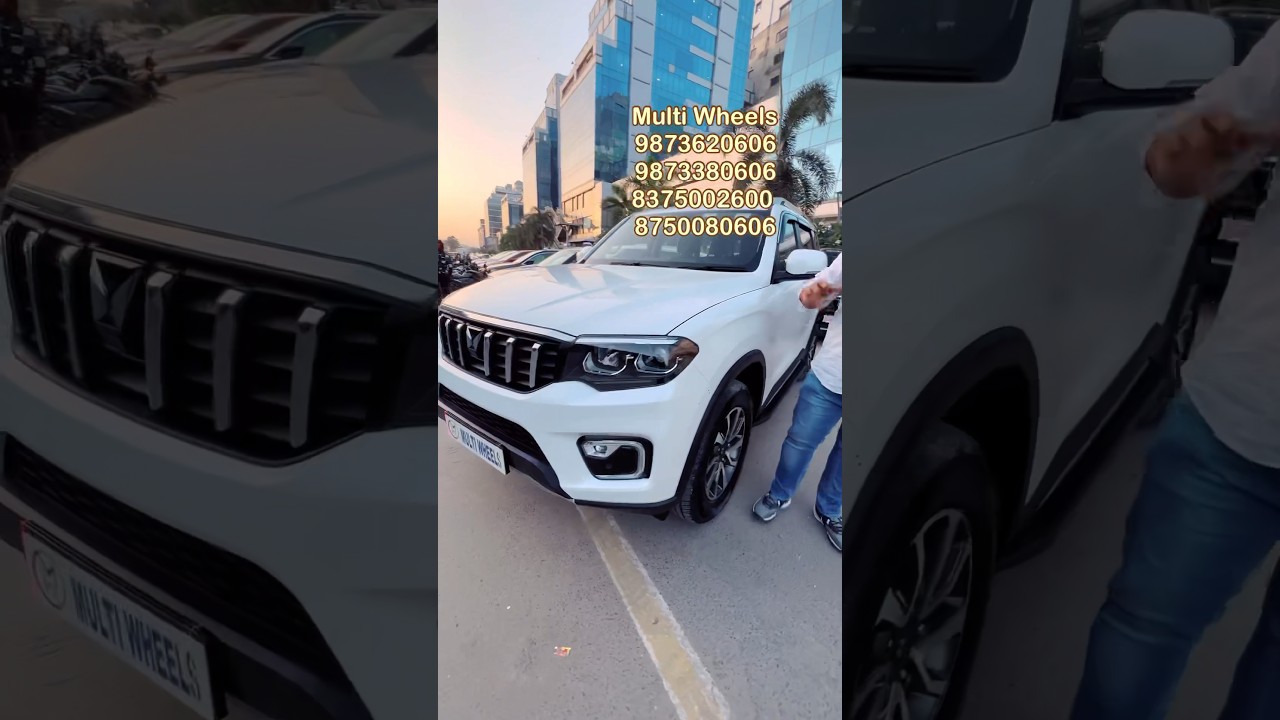 Automatic Scorpio N For Sale at Multi Wheels NSP Delhi Contact Details in Video