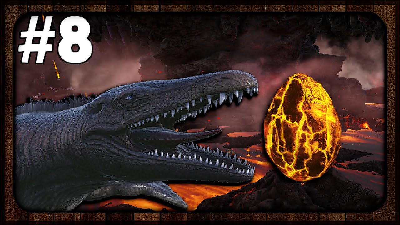 Rubiamo uova di Magmasauro e addomestichiamo un Mosasauro!  | Ark: Lost Island - ep.8