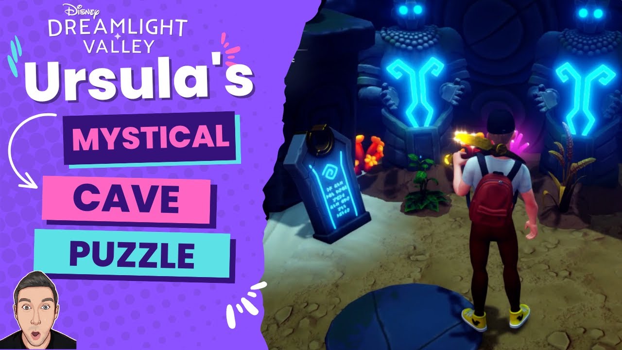Ursula's Mystical Cave Puzzle - Disney Dreamlight Valley